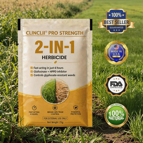 🏆 Official Store |Clinclii® Pro Strength 2-in-1 Herbicide: Fast Acting Results on Glyphosate-Resistant Weeds