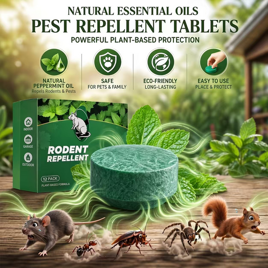 ⏰Last 4 hours Sale: Save 50%-🔥12-Pack Popular Natural Rodent Repellent Balls