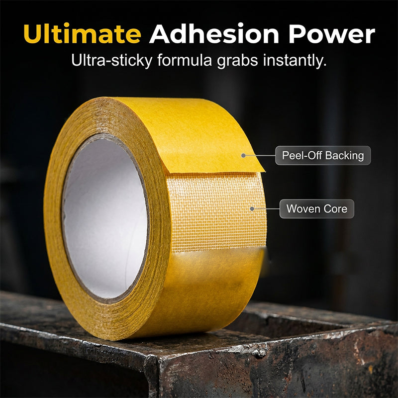 🔥Limited-time 60% sale-High-Tack Double-Sided Mesh Tape