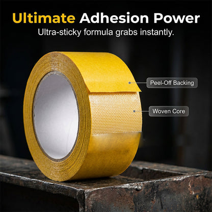 🔥Limited-time 60% sale-High-Tack Double-Sided Mesh Tape