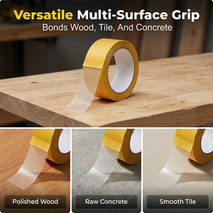 🔥Limited-time 60% sale-High-Tack Double-Sided Mesh Tape