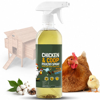 🎁Buy More Get More FREE |🐔Natural Poultry Coop Cleaning Spray